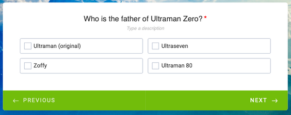 Who is the father of Ultraman Zero?
