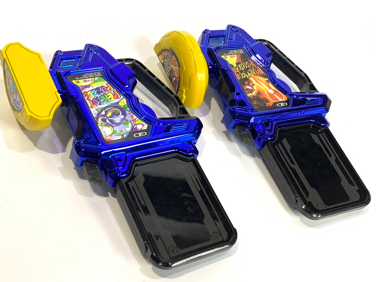 [LOOSE] Kamen Rider Ex-Aid: Capsule Toy Gashat Set with Normal & Metallic Color Ver.: Perfect Puzzle & Knock Out Fighter | CSTOYS INTERNATIONAL